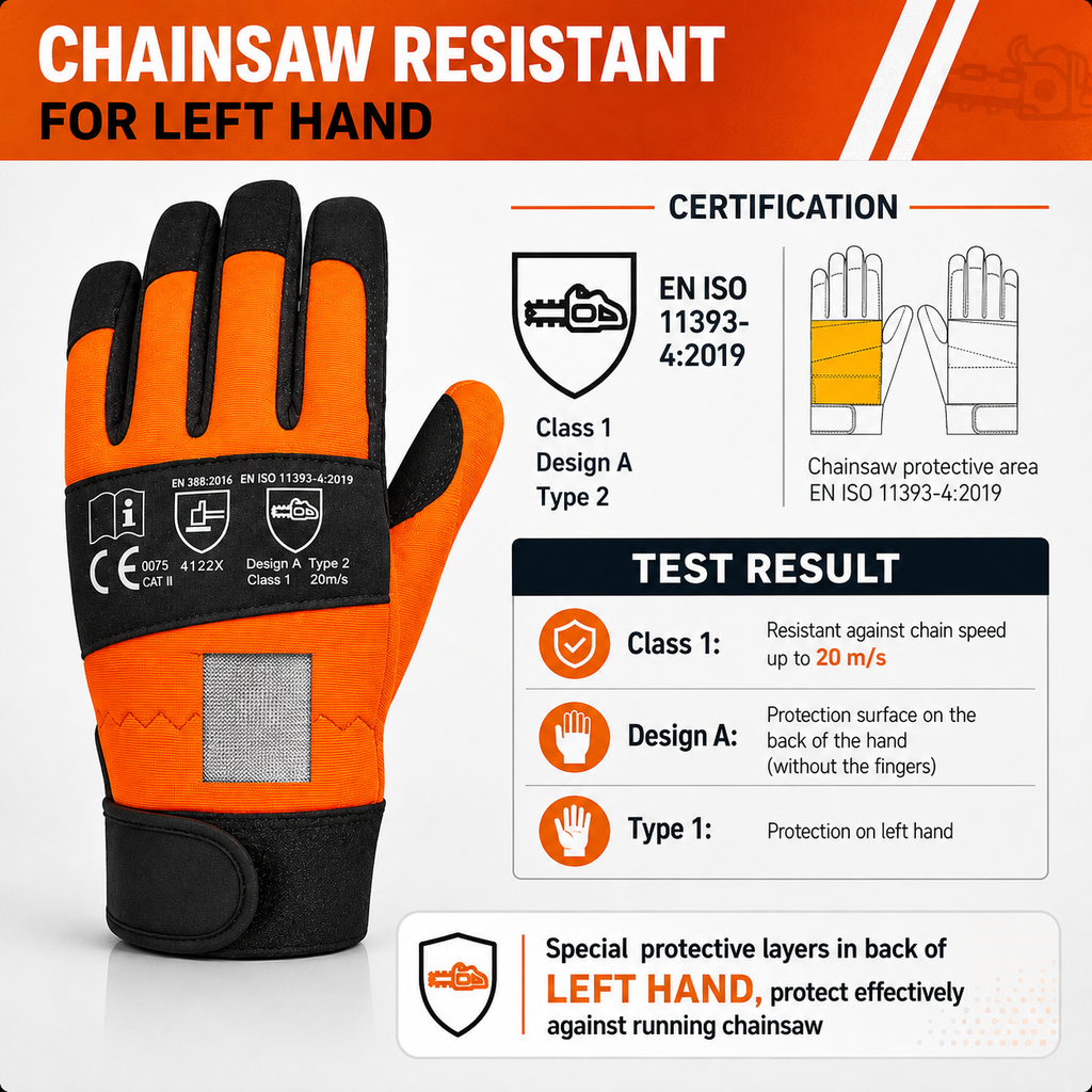Chainsaw Protection Gloves