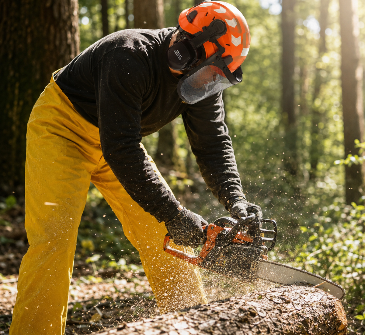 Chainsaw Protection Helmet