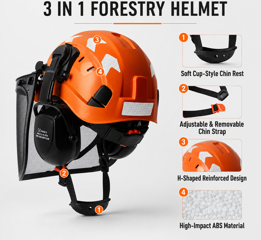 Chainsaw Protection Helmet