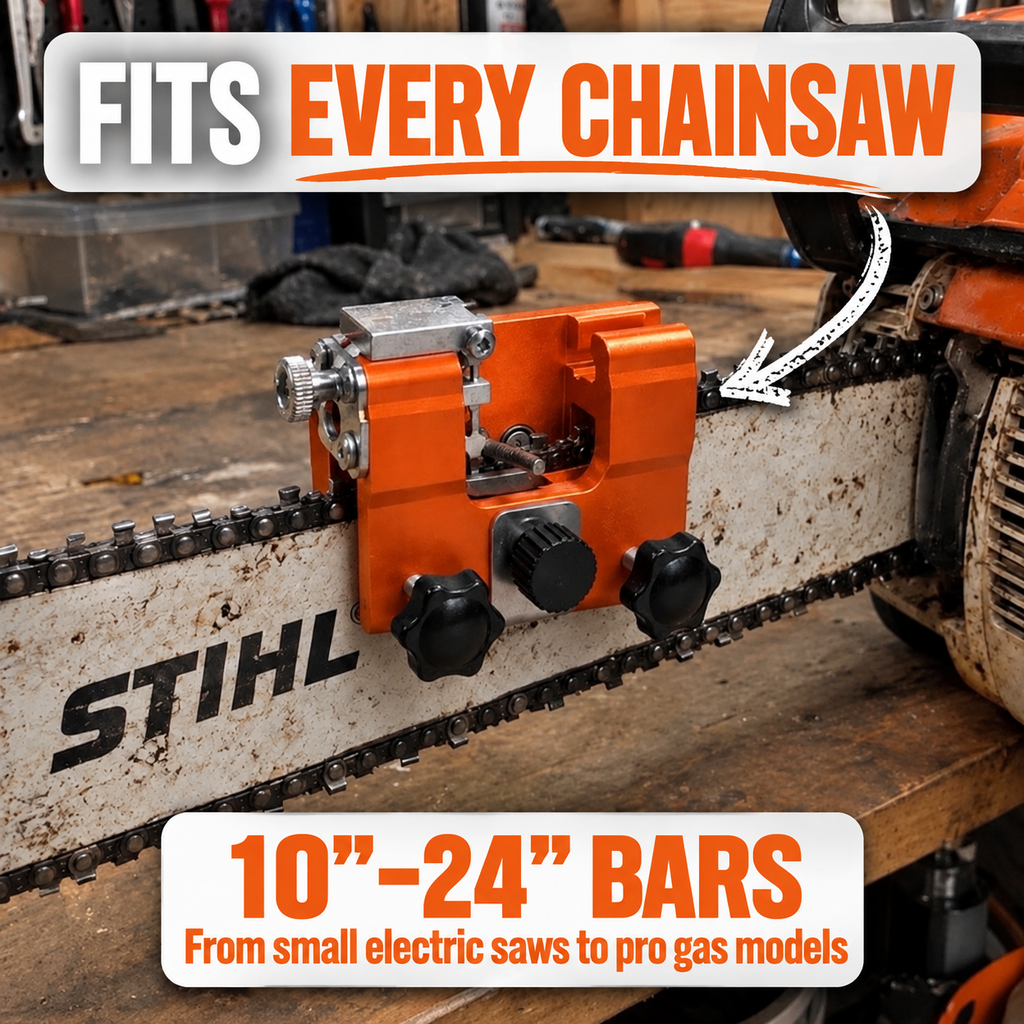 TUSLEY Chainsaw Chain Sharpener