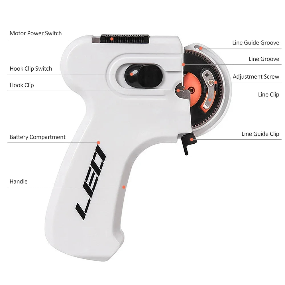 Leo™ - Fast Fishing Hook Knot Tool